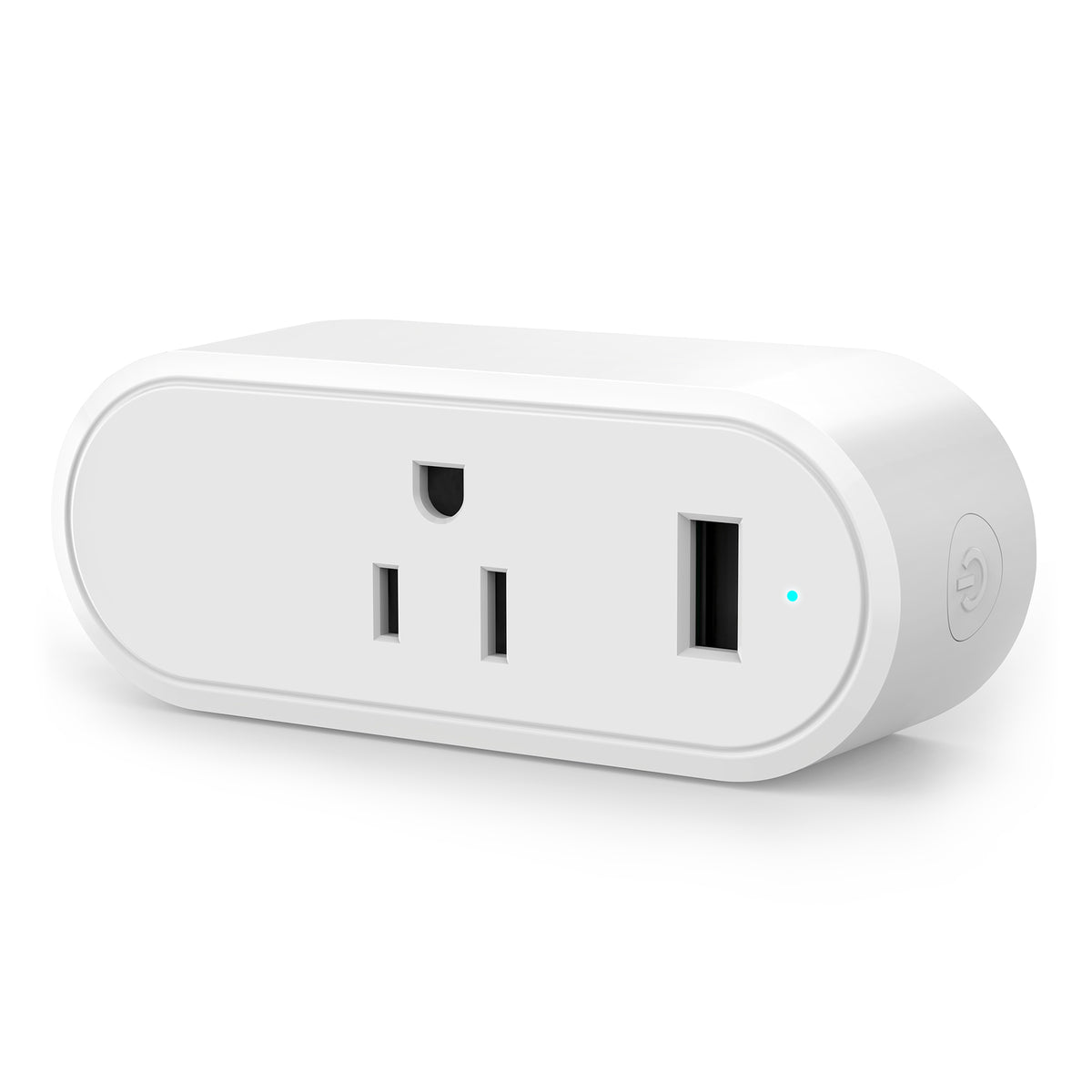 Aoycocr Mini Smart Plugs - Bluetooth WiFi Outlet Compatible with Alexa, Google Home Assistant, Remote Control with Timer Function Switch,ETL/FCC